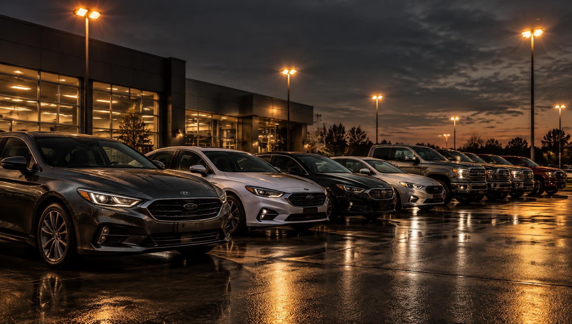 Vehículos en el salón de JAG Automotores